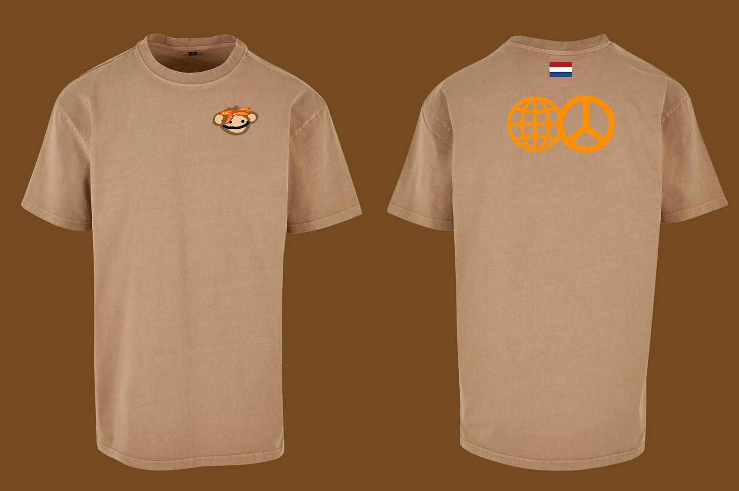 Oranje Pup Shirt